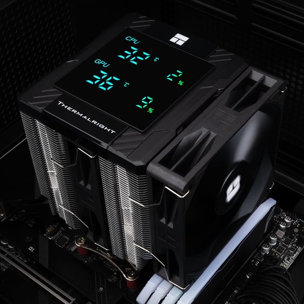 Thermalright Peerless Assassin 120 Digital Processor Køleplade/køler 12 cm Sort 1 stk