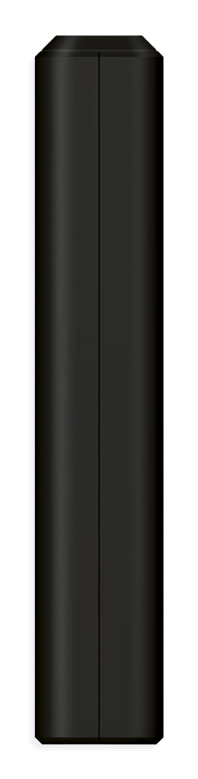Ksix BPB10000MAG01N powerbank Lithium polymer (LiPo) 10000 mAh Trådløs opladning Sort