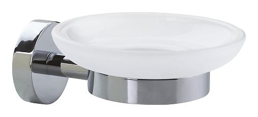 TESA Smooz tvålkopp Silver, Vit TESA Smooz tvålkopp Silver, Vit