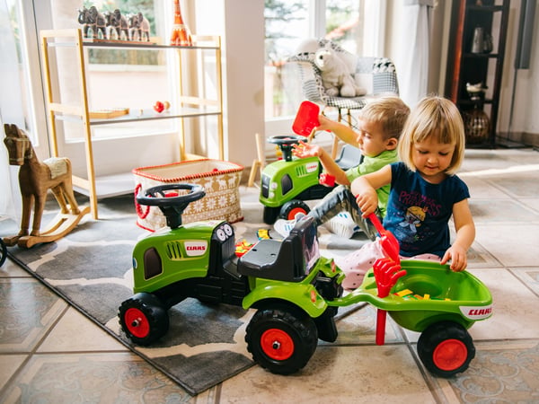 Falk 212C Gynge- og ride-on-legetøj Traktor til at ride på