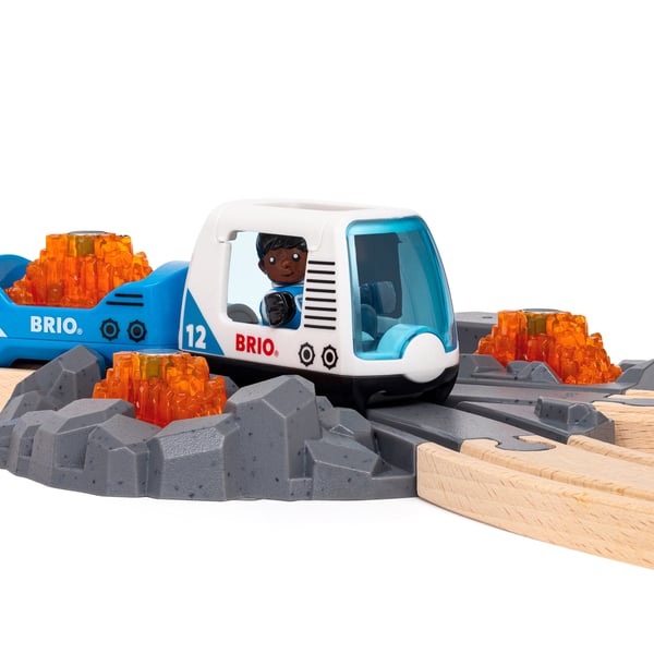 Miniatyrbillede 10 af 13: BRIO Togbane-sæt Rumforskning