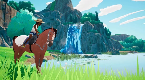 Miniatyrbillede 2 af 6: Microids Horse Tales: Emerald Valley Ranch Standard Forenklet kinesisk, Traditionelt kinesisk, Tysk, Engelsk, Spansk, Fransk, Italiensk, Japansk, Koreansk Nintendo Switch
