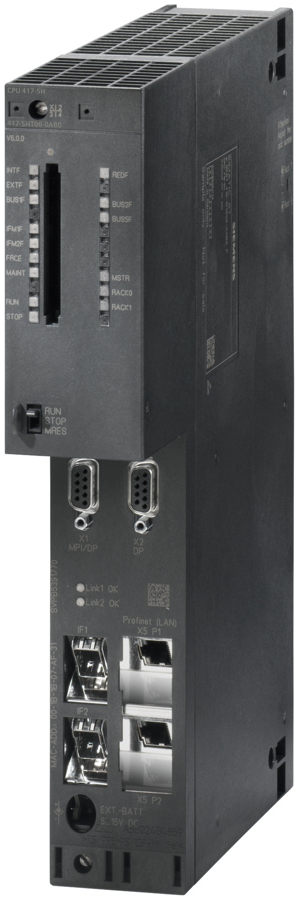 Miniatyrbild 1 av 2: Siemens 6ES74175HT060AB0 6ES7417-5HT06-0AB0 SPS-CPU