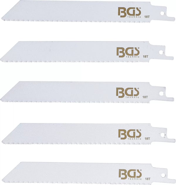 BGS technic Reciprocating Saw Blade Set