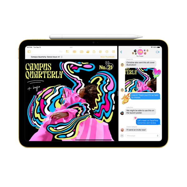 Apple iPad 10th gen 64 GB 27,7 cm (10.9") Wi-Fi 6 (802.11ax) iPadOS 18 Silver
