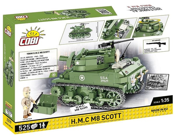 Miniatyrbillede 4 af 8: COBI H.M.C M8 Scott