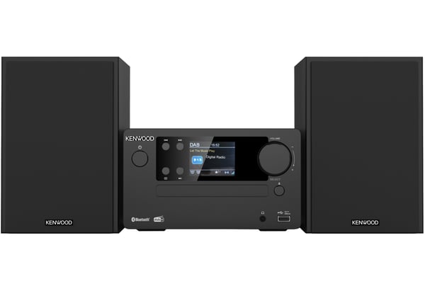 Miniatyrbillede 1 af 7: Kenwood Electronics M-725DAB-B stereoanlæg Home audio micro system 50 W Sort