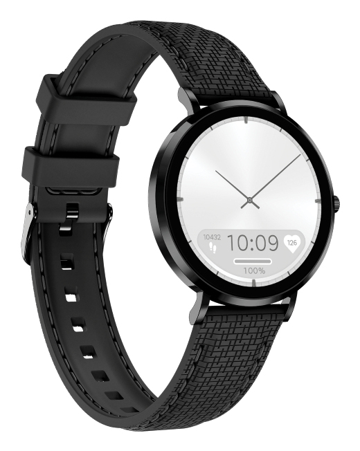 Miniatyrbillede 7 af 8: MaxCom FW28 3,02 cm (1.19") AMOLED 40 mm Digital 390 x 390 pixel Berøringsskærm Sort