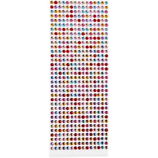 Creativ Company 28303 strass och paljett Set med ädelstenar Multifärg