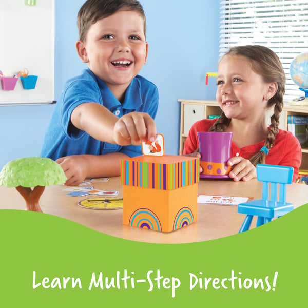 Miniatyrbild 3 av 9: Learning Resources Fox in the Box Positional Words Activity Set