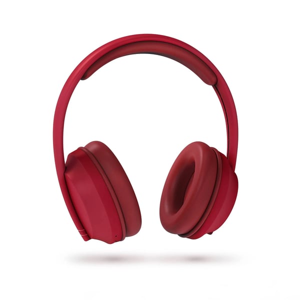 Pikkukuva 6 / 6: Energy Sistem Hoshi Eco Kuulokkeet Langaton Pääpanta Puhelut/Musiikki USB Type-C Bluetooth Punainen