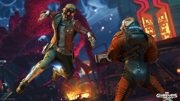 Deep Silver Marvel's Guardians of the Galaxy Italienska PlayStation 4