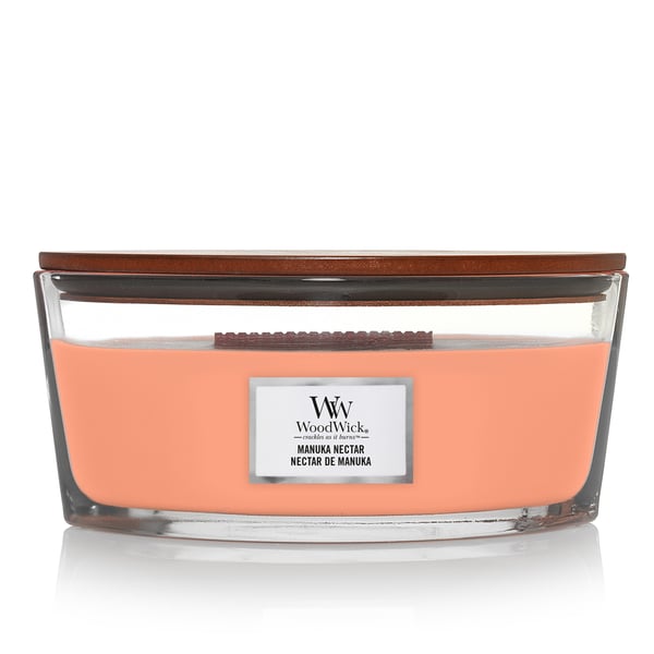 WoodWick Manuka Nectar vokslys Ellipse Frugtagtig Orange 1 stk