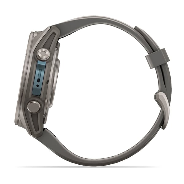 Pikkukuva 7 / 13: Garmin fēnix 9 3,3 cm (1.3") AMOLED 43 mm Digitaalinen 416 x 416 pikseliä Kosketusnäyttö Titaani Wi-Fi GPS (satelliitti)