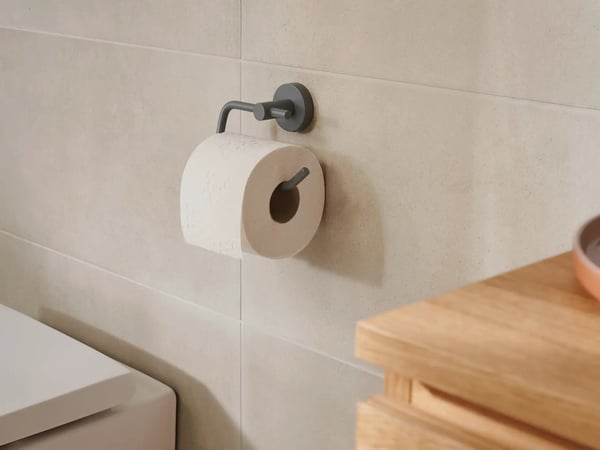 Miniatyrbild 7 av 12: TESA 40580-00000-00 toalettpappershållare Väggmonterad Grå