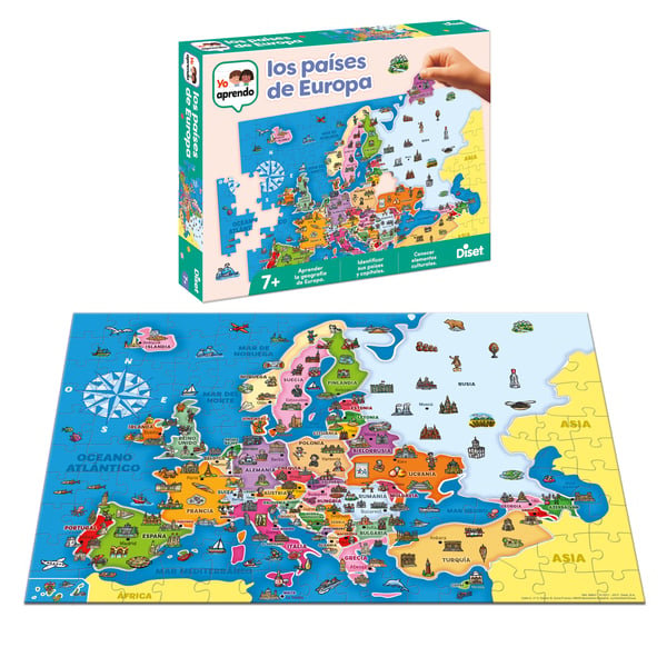 Miniatyrbillede 6 af 6: Diset Yo Aprendo - Países De Europa