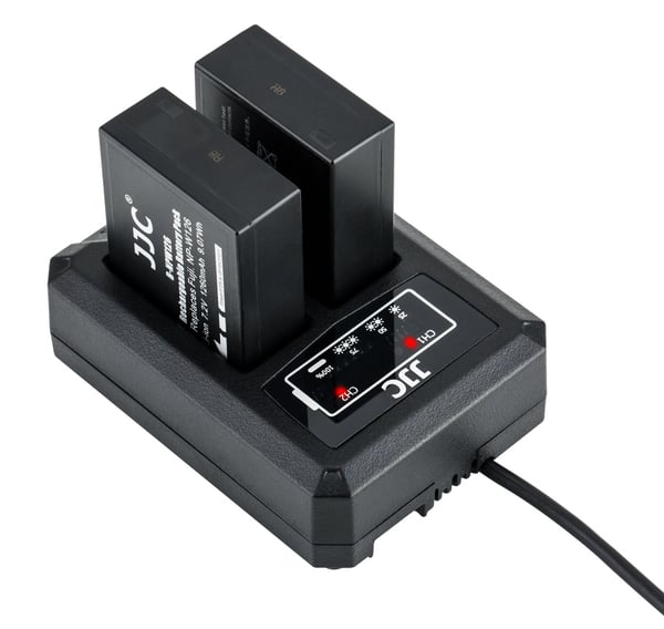 JJC DCH-NPW126 batterioplader Batteri til digitalkamera USB