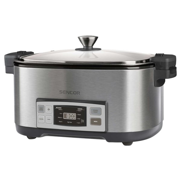 Sencor SPR 5500SS multi komfur 7 L 1350 W Sølv Sencor SPR 5500SS multi komfur 7 L 1350 W Sølv