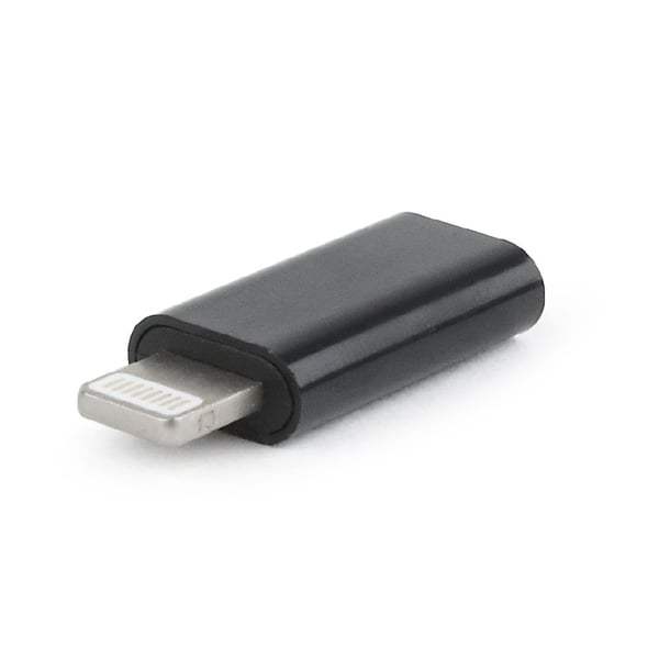 Pikkukuva 1 / 4: Gembird A-USB-CF8PM-01 kaapelin sukupuolenvaihtaja USB type-C 8-pin Musta