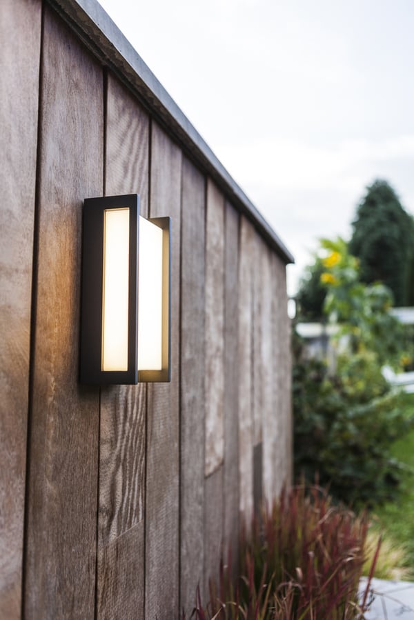 Miniatyrbillede 6 af 6: LUTEC QUBO Udendørs vægbelysning LED E