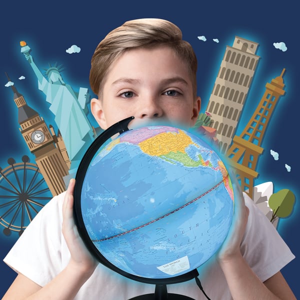 Lisciani I’m A Genius Mappamondo Super Luminoso Politisk jordglob