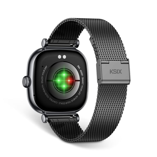Miniatyrbillede 12 af 12: Ksix BXSW30N Smartwatch og sportsur 4,32 cm (1.7") AMOLED Digital Berøringsskærm Sort