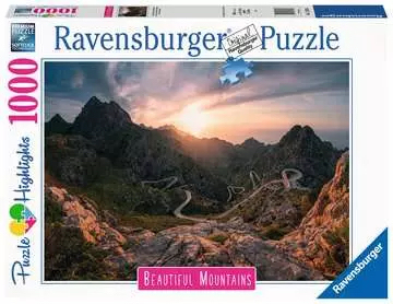 Ravensburger 17313 puslespil 1000 stk Landskab