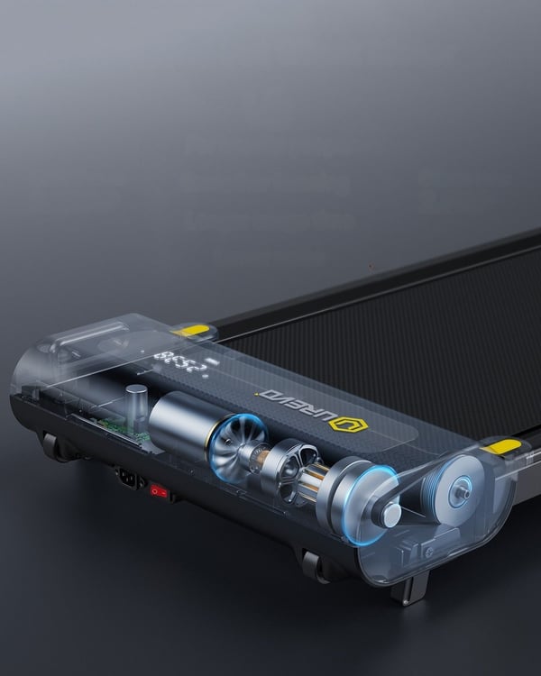Miniatyrbild 15 av 17: Urevo URTM028 löpband 400 x 1024 mm 6 km/t