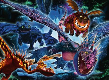 Ravensburger 13710 palapeli Kuviopalapeli 100 kpl Sarjakuvat