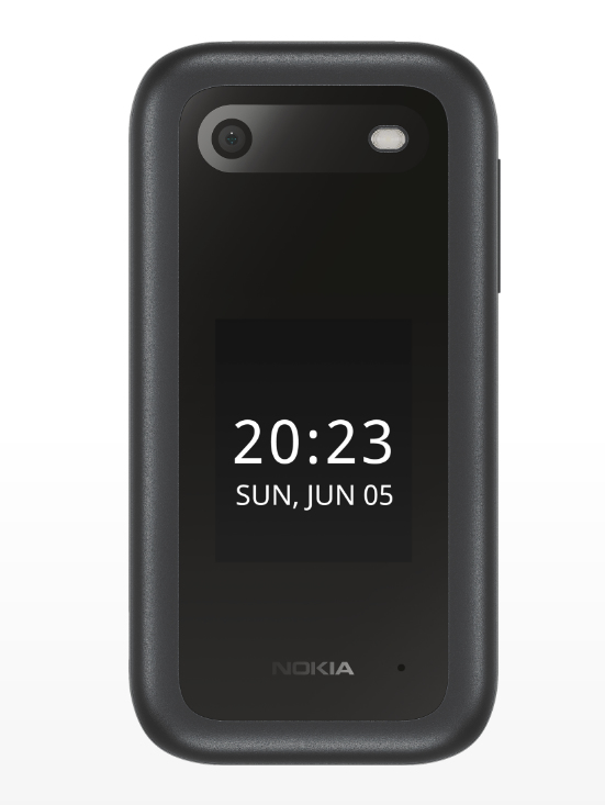 Nokia 2660 Flip 7,11 cm (2.8") 123 g Svart Funktionstelefon