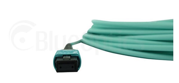 Miniatyrbillede 4 af 7: BlueOptics AT-MTP12-1-BO InfiniBand og fiberoptisk kabel 1 m MTP Turkisfarve