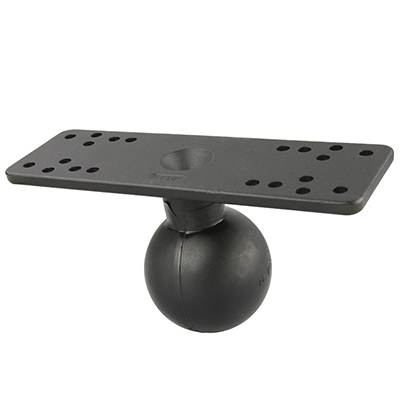 Miniatyrbild 1 av 2: RAM Mounts RAM-D-115BU monteringskit Svart Aluminium