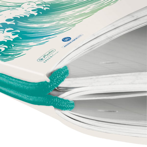 Miniatyrbillede 2 af 2: Herlitz my.book Flex blok og notesblok A4 80 ark Hvid