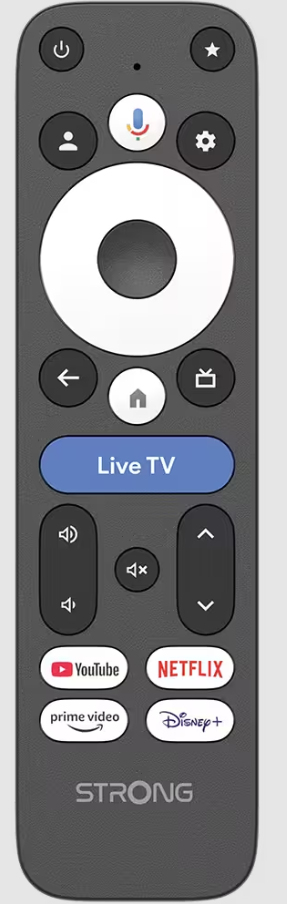 Strong LEAP NOVA Smart TV-dongel HDMI 4K Ultra HD Android Svart