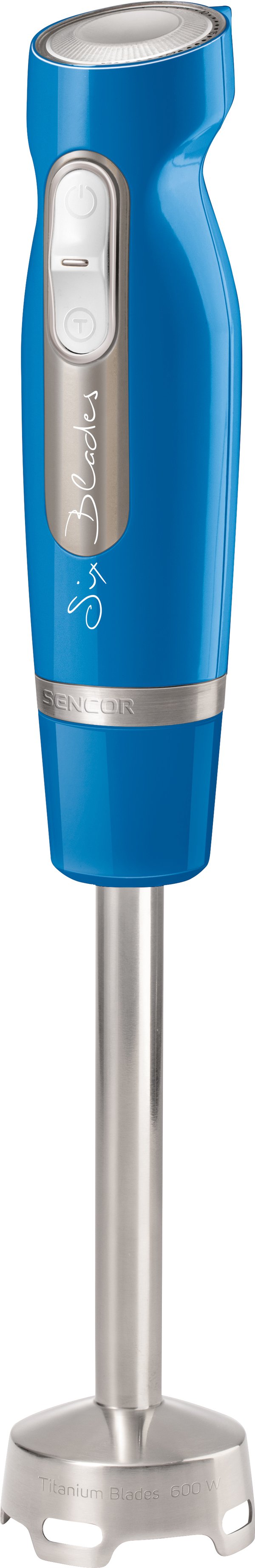 Miniatyrbillede 19 af 24: Sencor SHB 4462BL-EUE3 blender 0,7 L Nedsænkning blender 1000 W Blå, Rustfrit stål