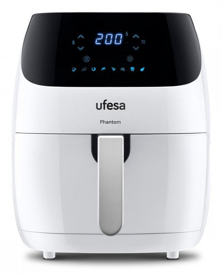 Ufesa 72805265 rasvakeitin Yksi 5 L Erillinen 1500 W Kuumakiertoilmakypsennin Valkoinen