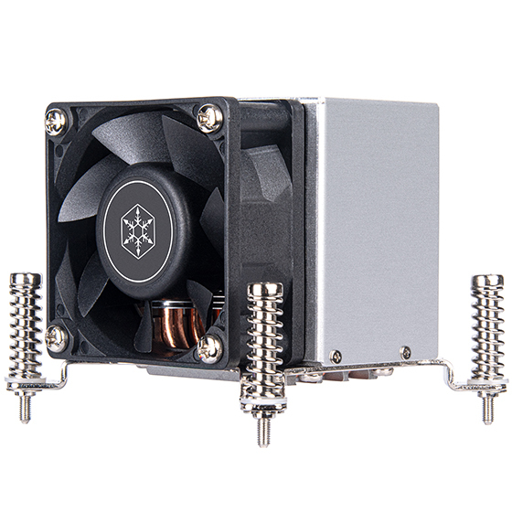 Silverstone SST-AR09-1700 kylsystem för dator Processor Luftkylare 6 cm Svart, Grå 1 styck