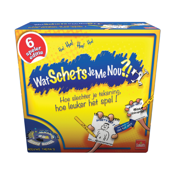 Goliath 376212.006 brætspil Wat Schets Je Me Nou?! 20 min.