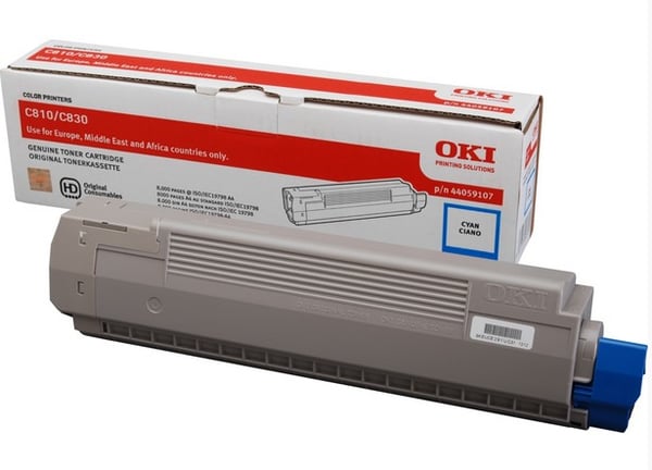 OKI 44059107 värikasetti 1 kpl Alkuperäinen Syaani OKI 44059107 värikasetti 1 kpl Alkuperäinen Syaani