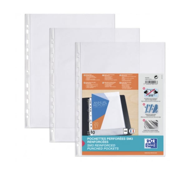 Oxford 100206961 muovitasku 210 x 297 mm (A4) Polyvinyylikloridi (PVC) 10 kpl Oxford 100206961 muovitasku 210 x 297 mm (A4) Polyvinyylikloridi (PVC) 10 kpl