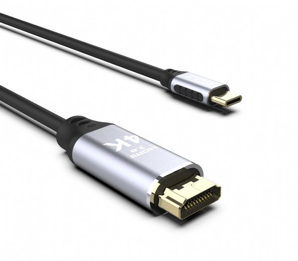 Pikkukuva 9 / 11: Inca ITCH-02TX HDMI-kaapeli 2 m HDMI-tyyppi A (vakio) USB Type-C Musta