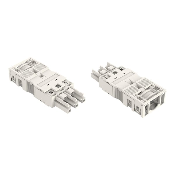 Miniatyrbild 2 av 5: Wago 770-223/035-050 kabelkontakter Vit
