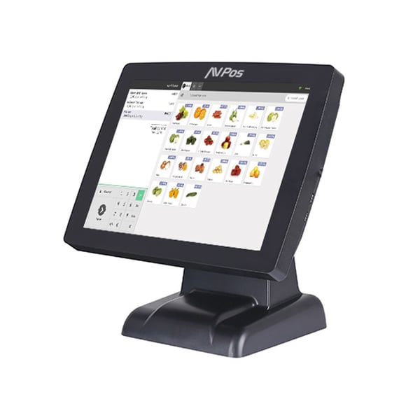 AVPos AVP-K3000B-I5-8128 kassaterminaler 38,1 cm (15") 1024 x 768 pixlar Pekskärm