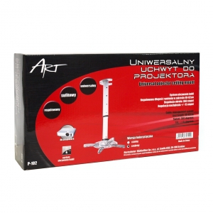 Miniatyrbild 2 av 2: ART P-102 projektorfästen Tak Silver