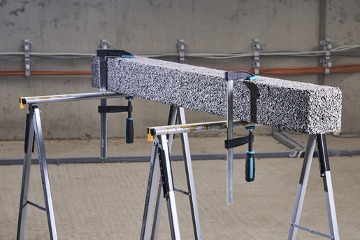 wolfcraft GmbH 3059000 puristin Liimapuristin (bar) 8 cm Musta, Metallinen, Turkoosi