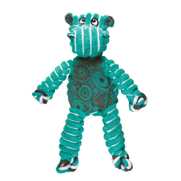 Miniatyrbillede 1 af 3: KONG Floppy Knots Hippo
