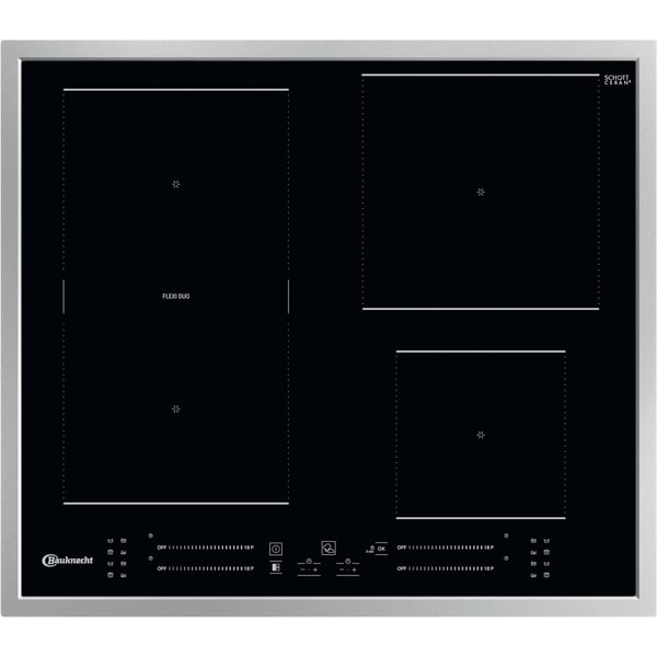 Bauknecht BS 7160C FT spishällar Svart Inbyggd 60 cm Induktionshäll med zon 4 zone(s)