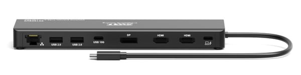 Pikkukuva 4 / 8: Port Designs PORT Connect 901906V2 keskitin USB Type-C 10000 Mbit/s Musta