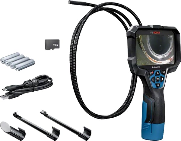 Bosch GIC 12V-5-27 C PROFESSIONAL industriel inspektionskamera 8,3 mm Fleksibel overholdelsesprobe IP67, IP54