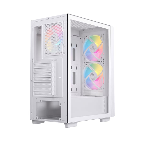 Einarex EXCS-PL-100R-W computeretui Midi Tower Hvid